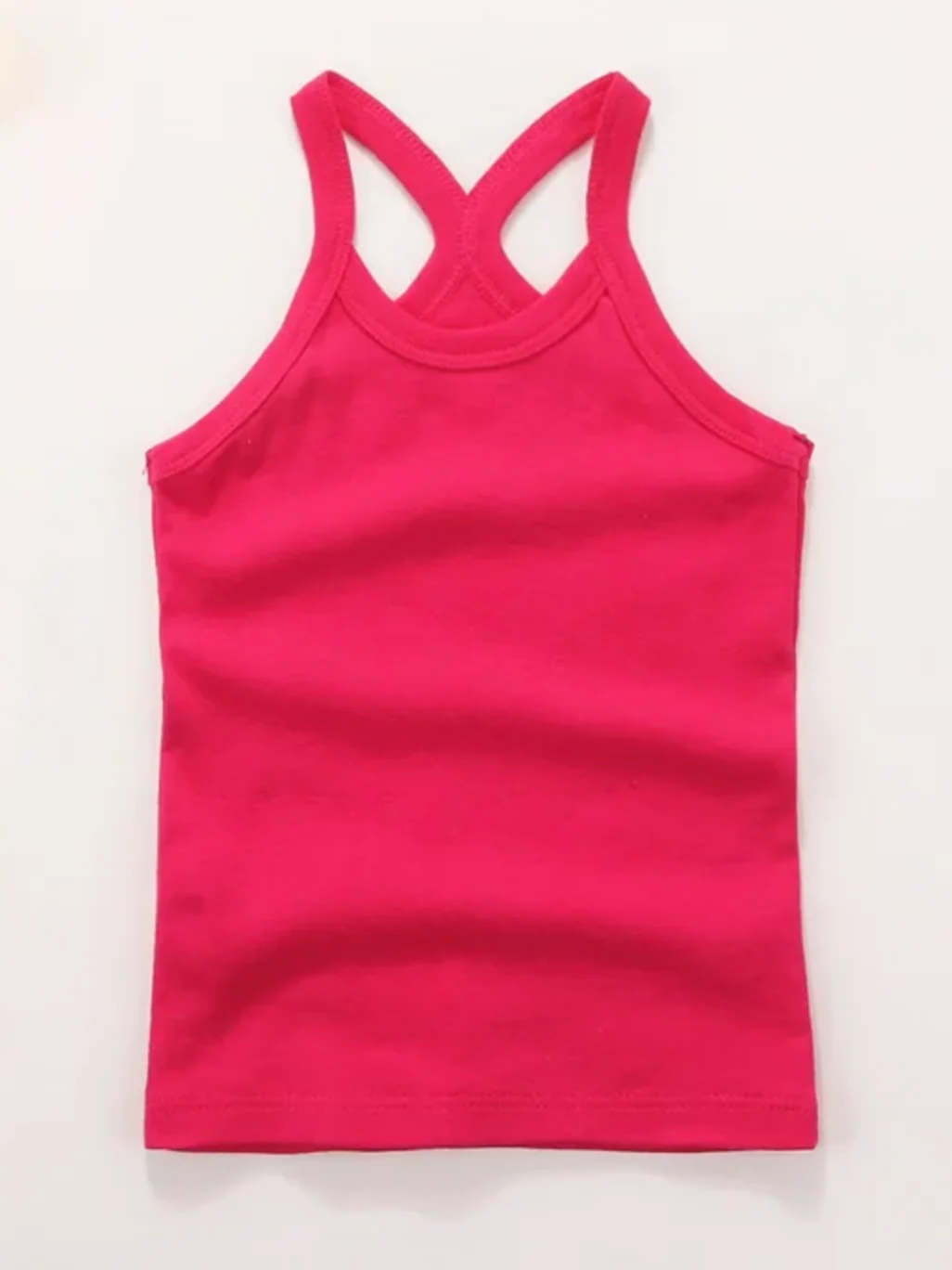 Classic Cotton Racerback Tank Top - Image 3