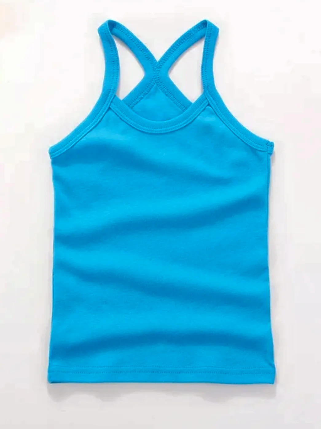 Classic Cotton Racerback Tank Top - Image 6