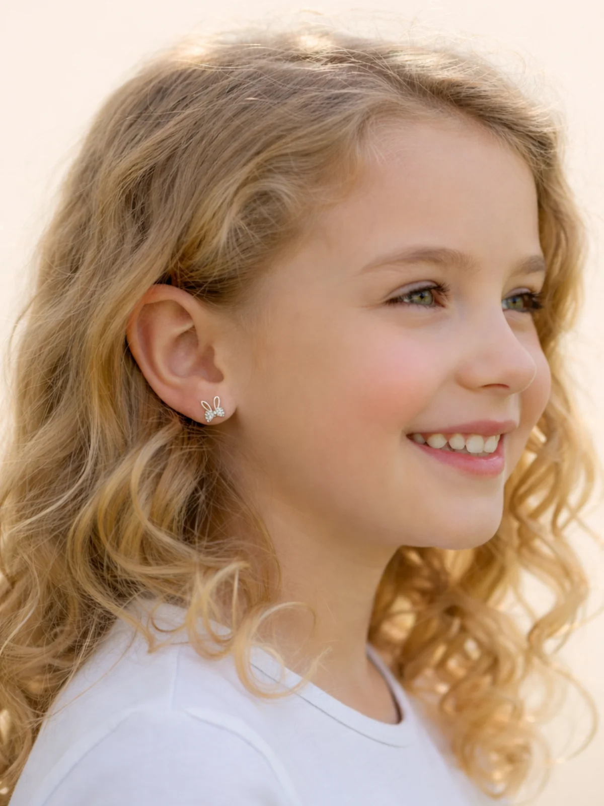 Bunny Stud Easter Earrings - Image 3