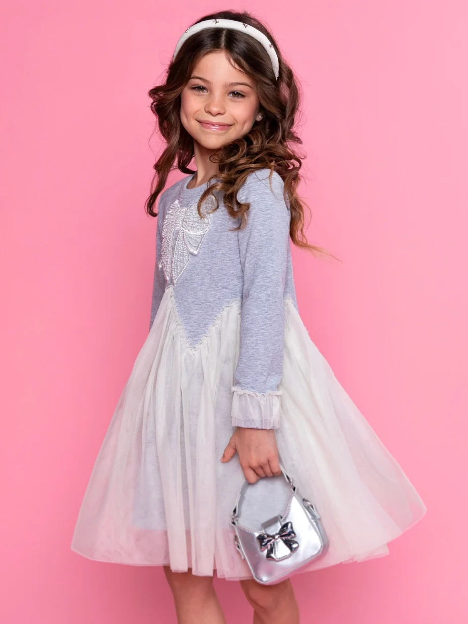 Charming Bow Tulle Twirl Dress - Image 2