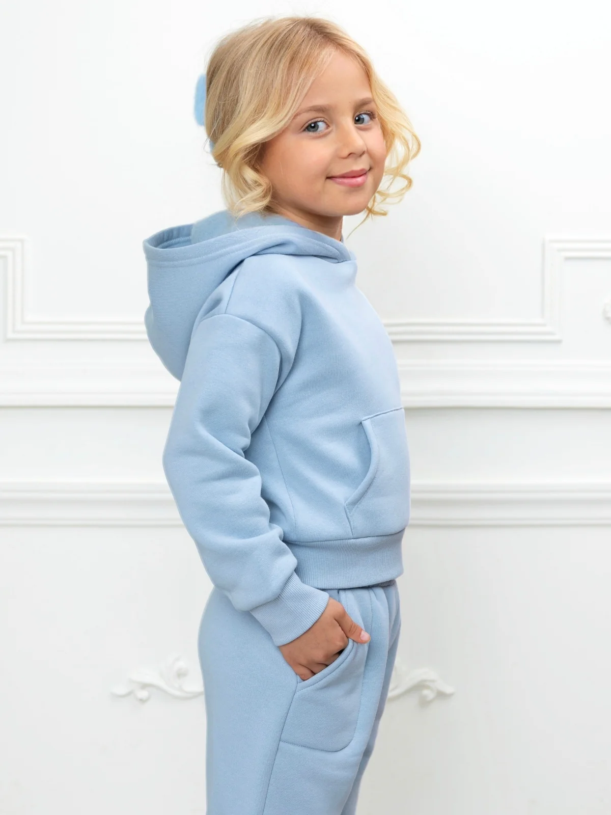 Essential Cozy Fleece Hoodie & Wide-Leg Sweatpant Set - Image 7