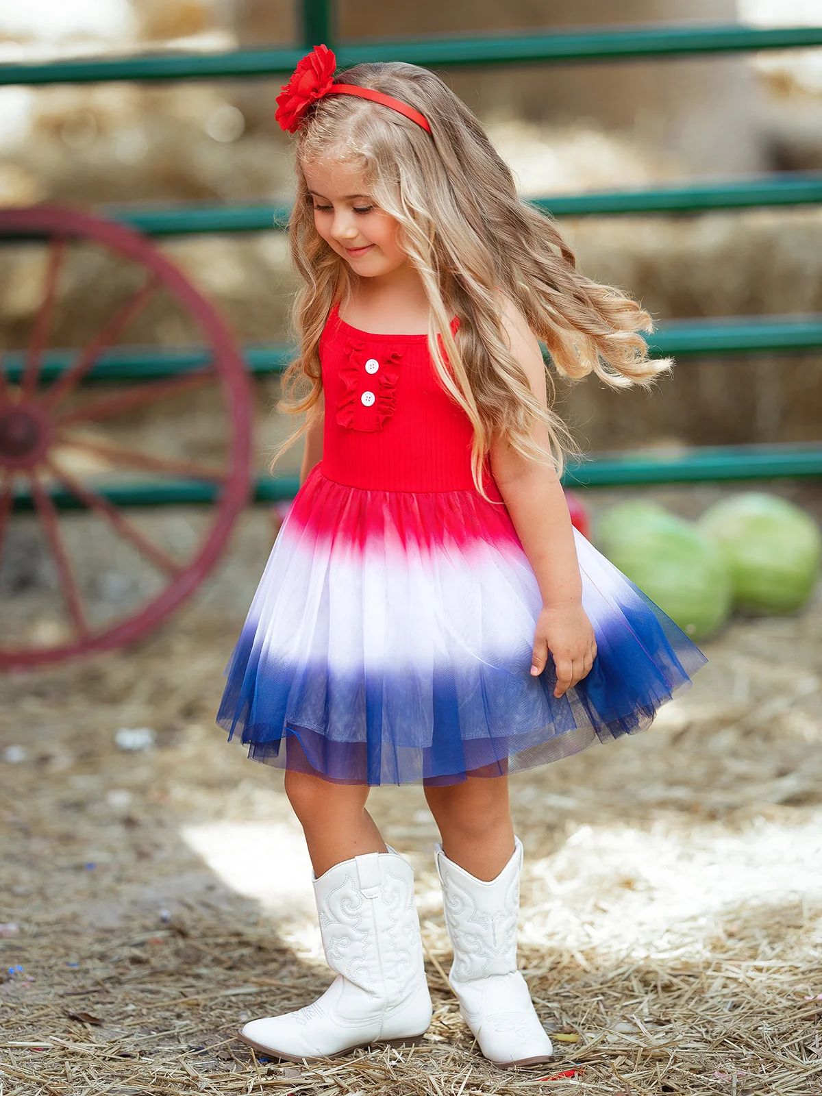 Firecracker Fairy Tulle Dress - Image 6