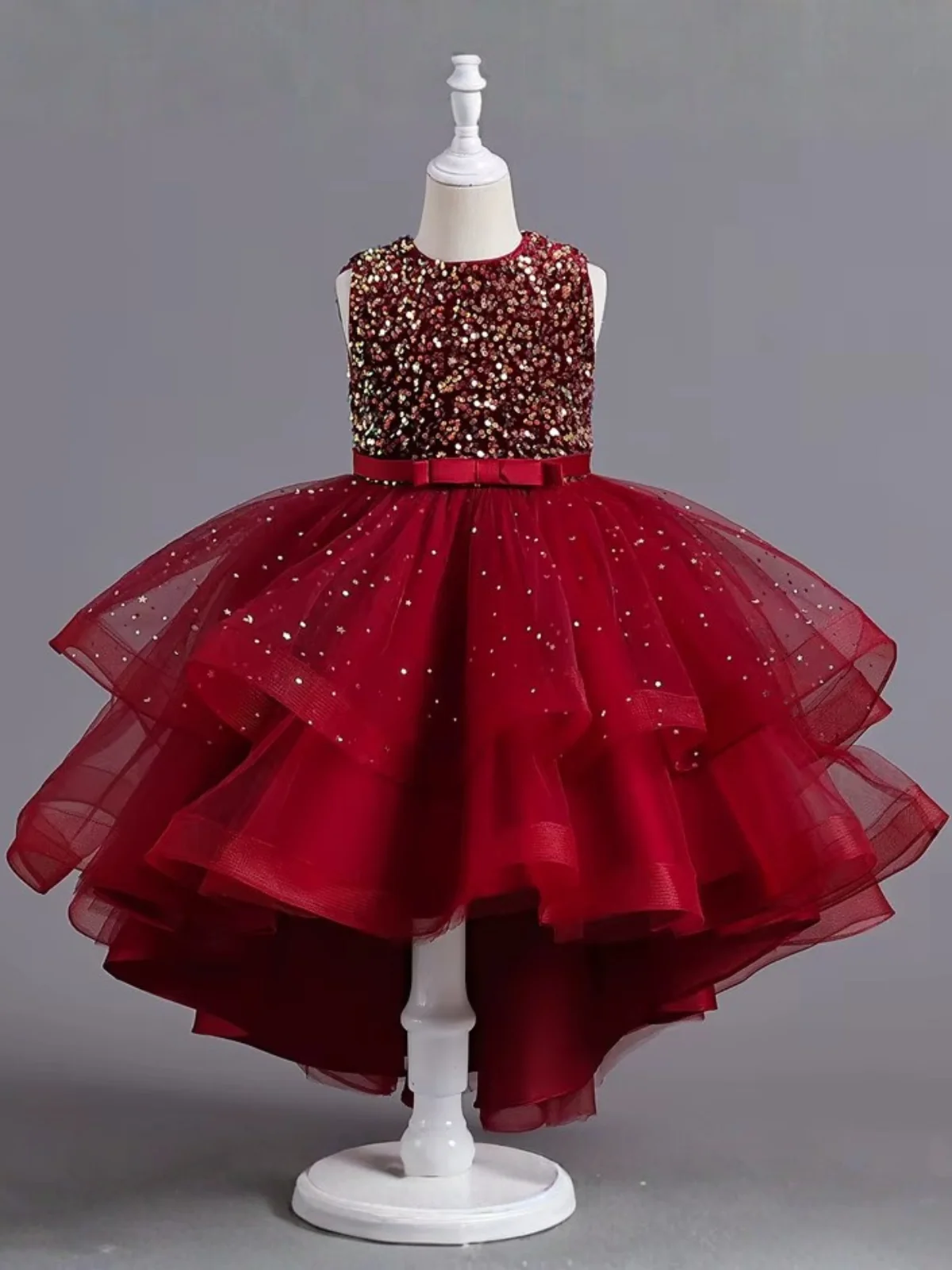 Look At Me Sparkle Sequin Belted Dress - Image 2