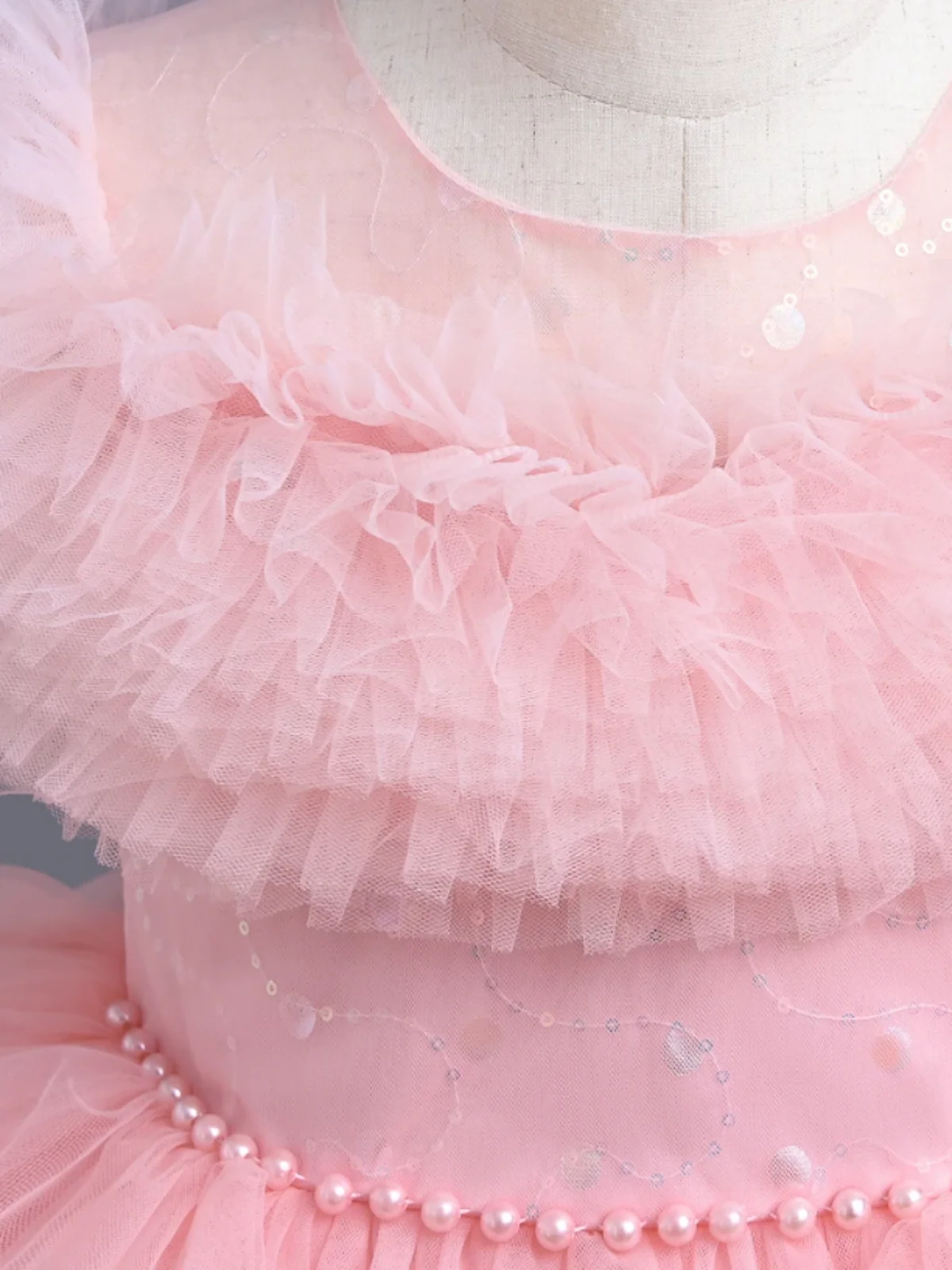 Girls Good Witch Wicked Costume Dress - Image 8