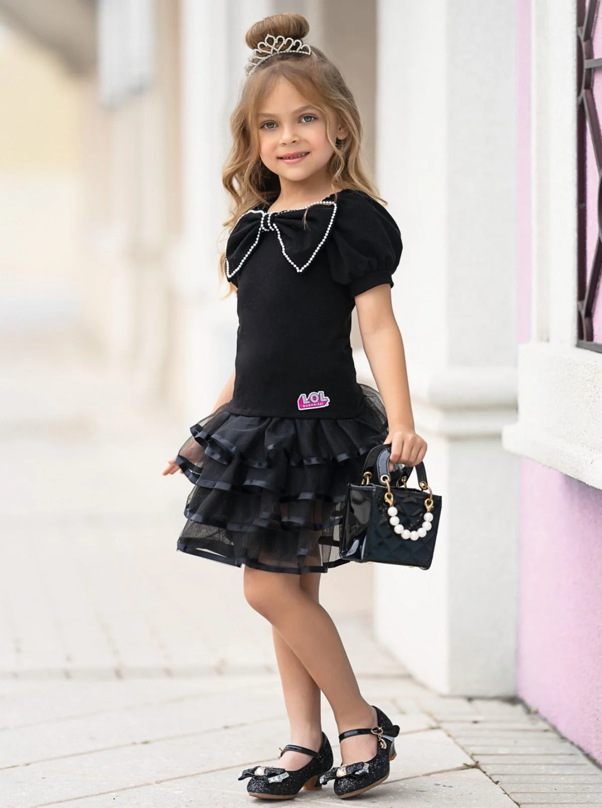 L.O.L. SURPRISE! IT Baby Tiered Skirt Set - Image 5