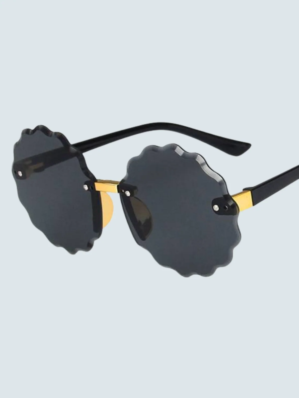 Girls Mirror Mirror Round Sunglasses - Image 6