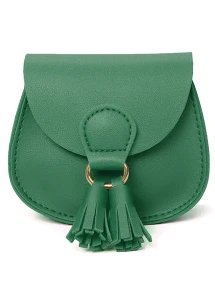 Girls Saddlebag Style Crossbody Handbag - Image 5