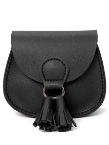 Girls Saddlebag Style Crossbody Handbag - Image 7