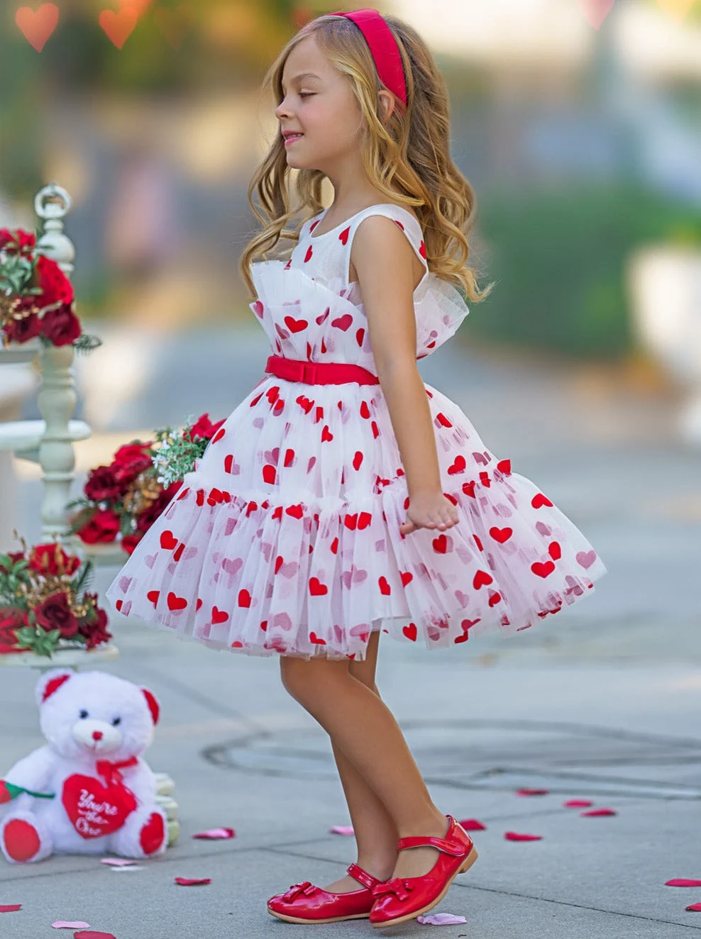 Kisses And Cuddles Fanned Tulle Dress - Image 2