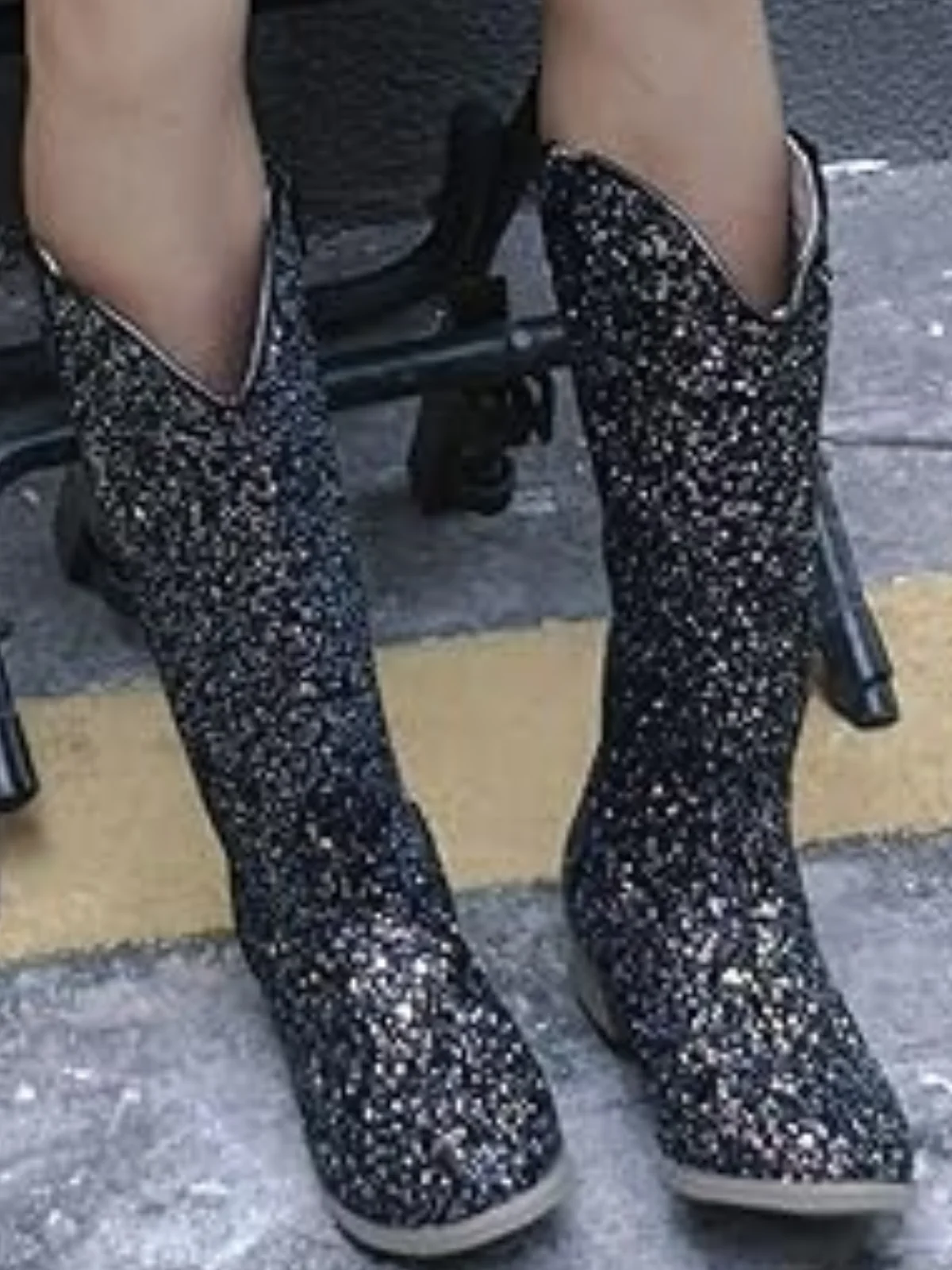 Sparkle and Shine Cowboy Boots by Liv and Mia - Image 2