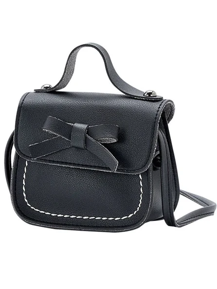 Girls Tiny Bow Crossbody Handbag - Image 6