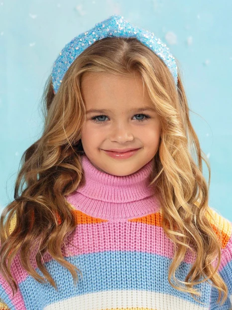 Icy Glow Sequin Headband