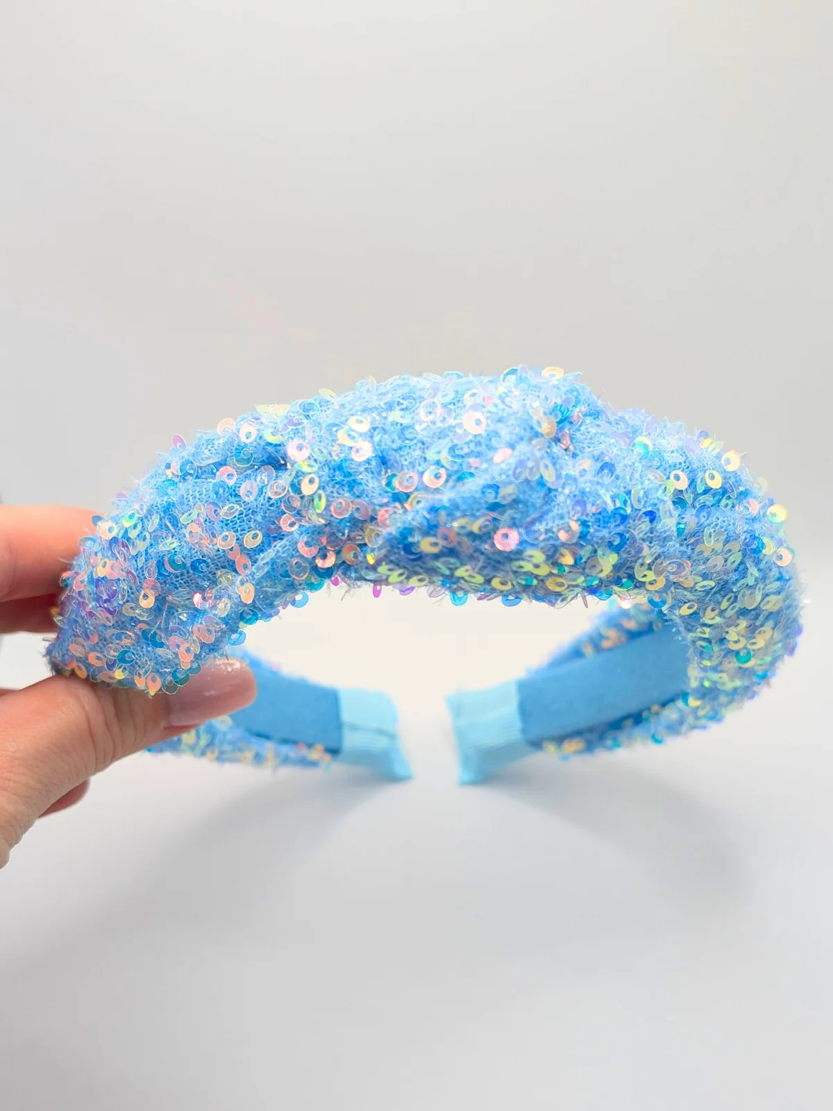 Icy Glow Sequin Headband - Image 2