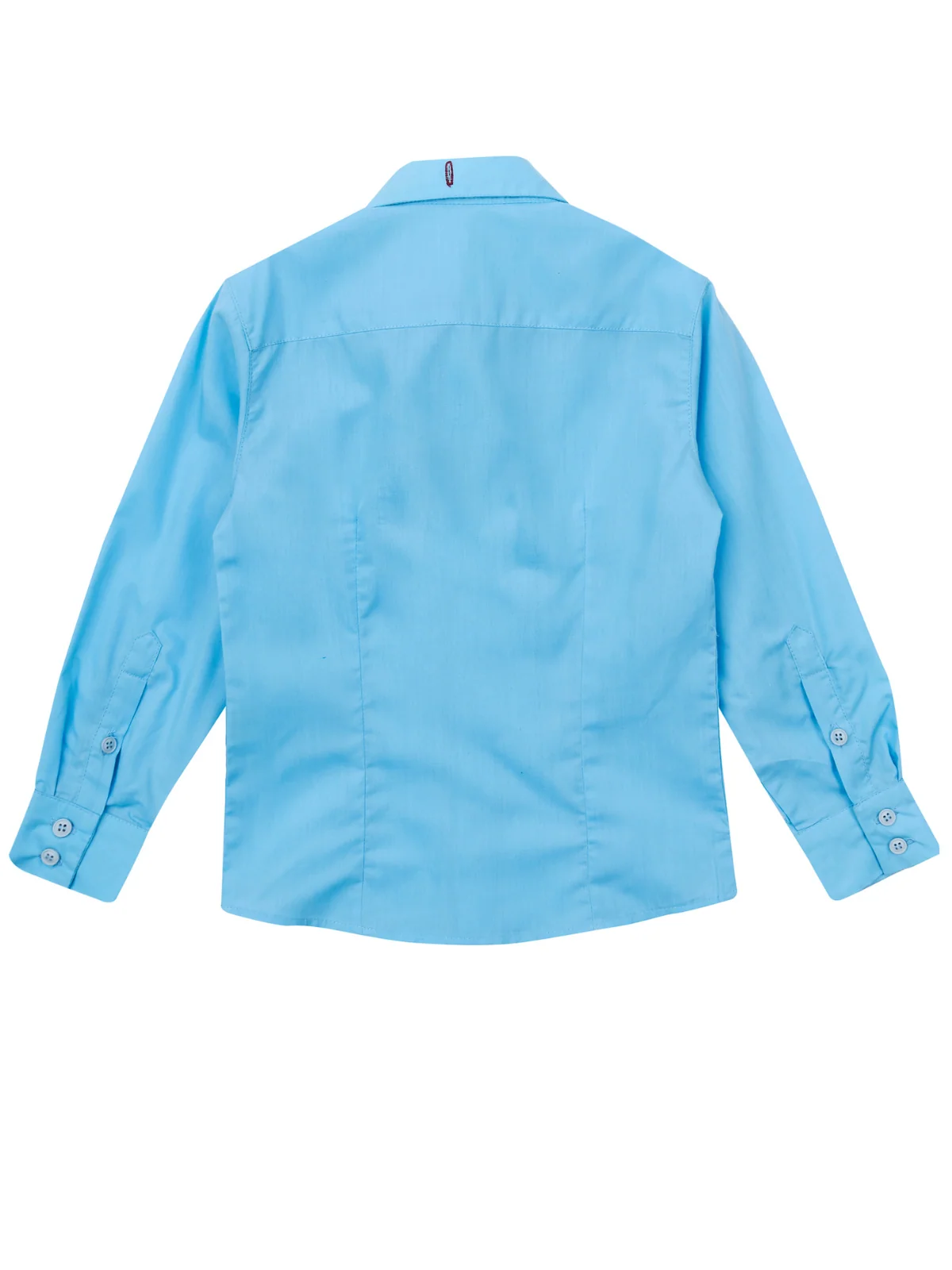 Essential School Uniform Blue Long Sleeve Shirt by Kids Couture - Image 2
