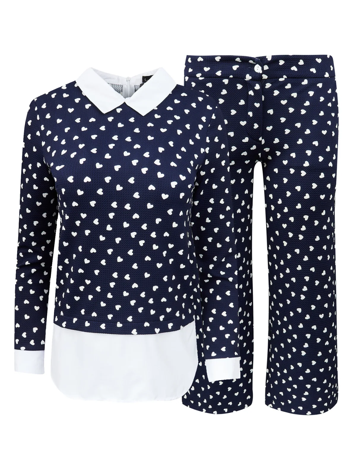 Mommy & Me Heart To Heart Dressy Pants Set by Kids Couture - Image 3