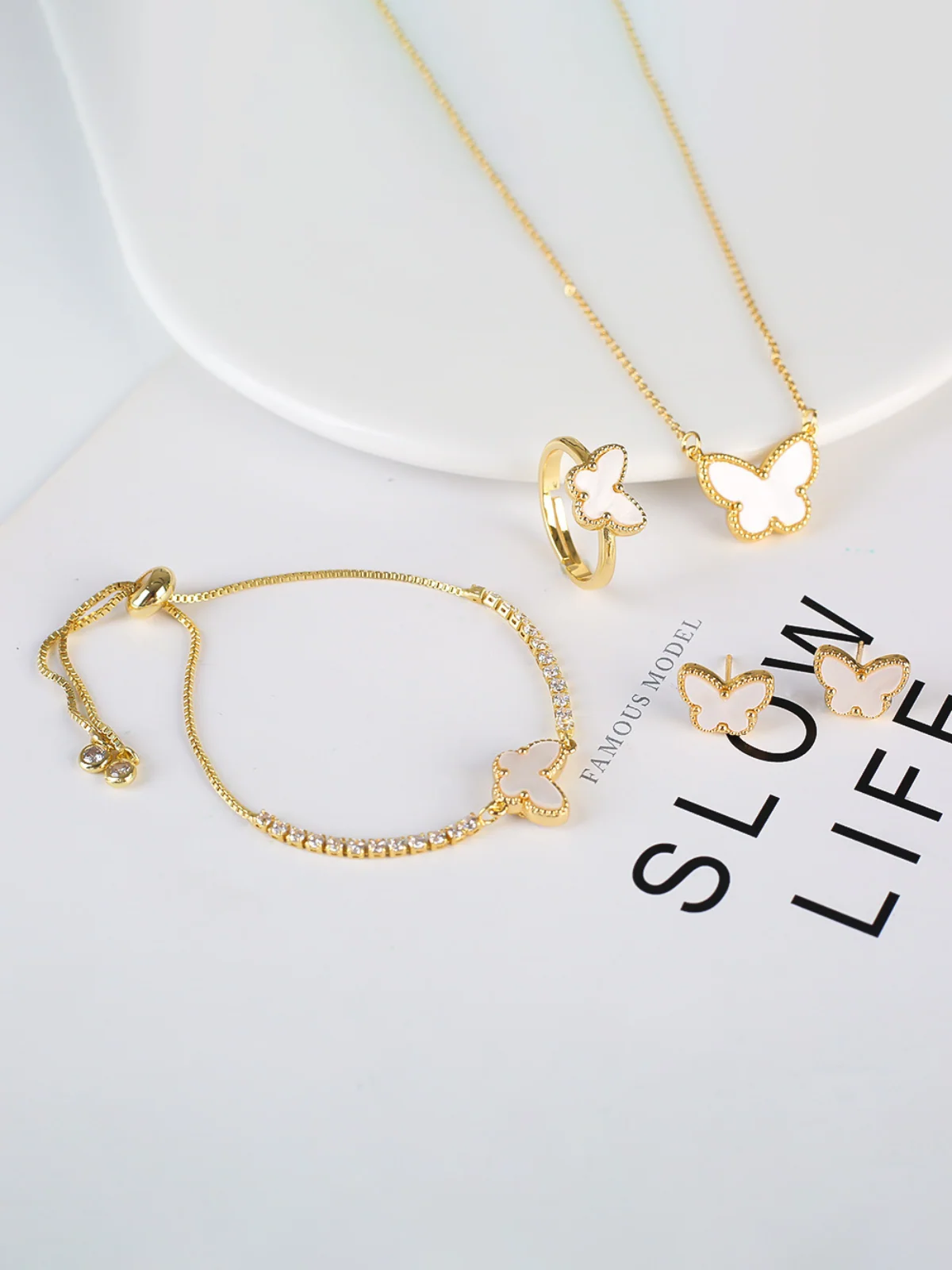 Light and Lovely Butterfly Jewelry Set