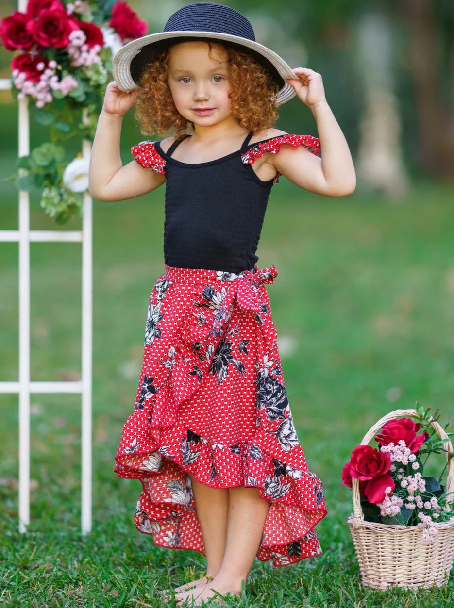 Little Lady Smocked Wrap Dress - Image 8
