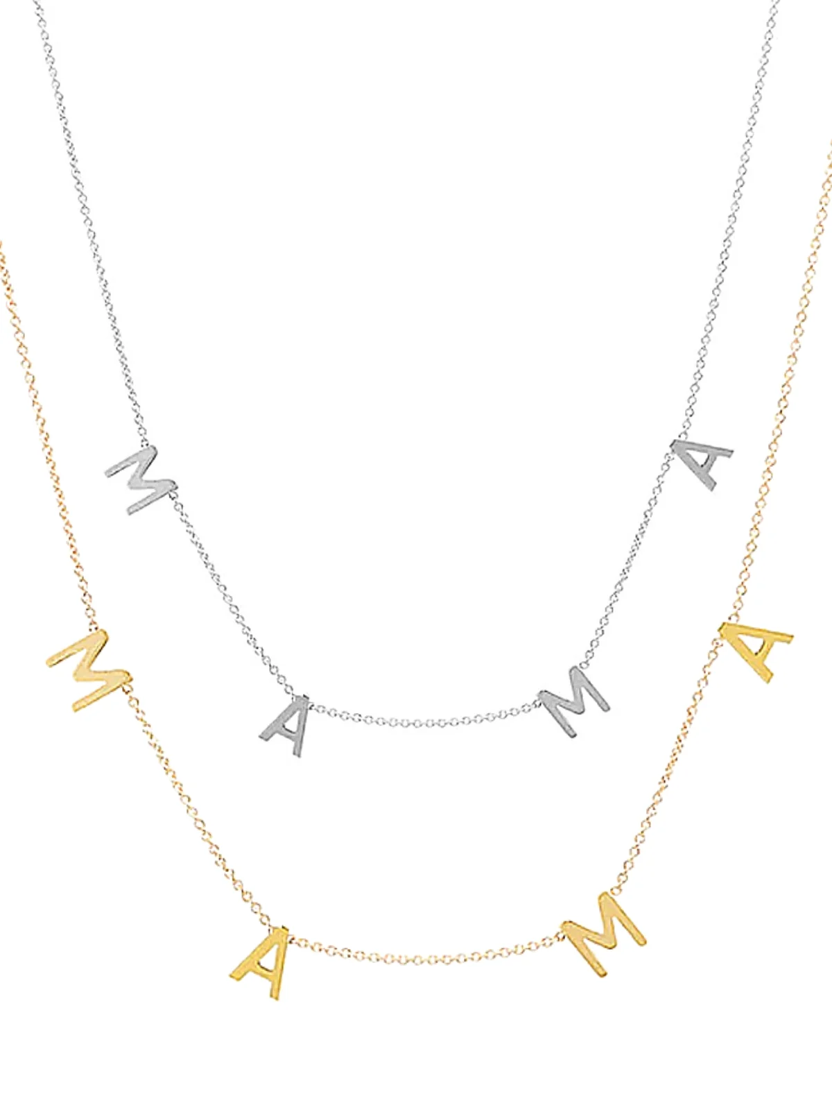 "MAMA" Charm Necklace - Image 5