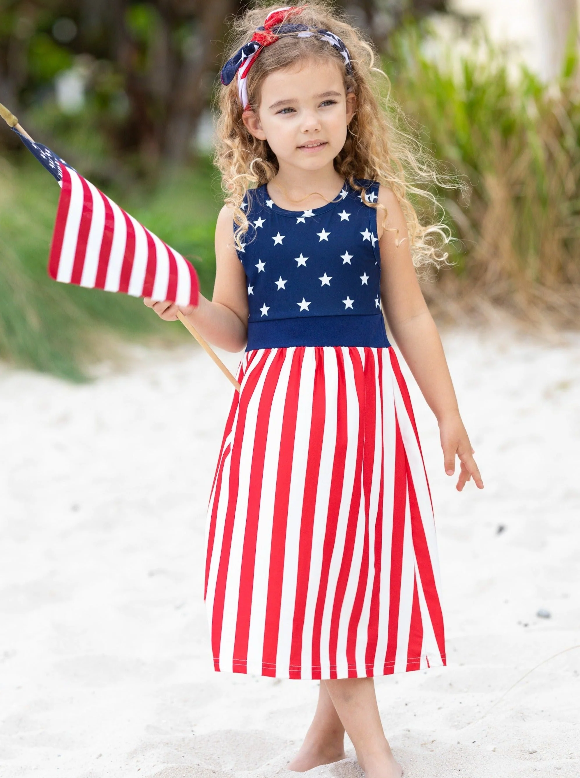Mommy and Me Fly Like the 4th of July Sundress - Image 7