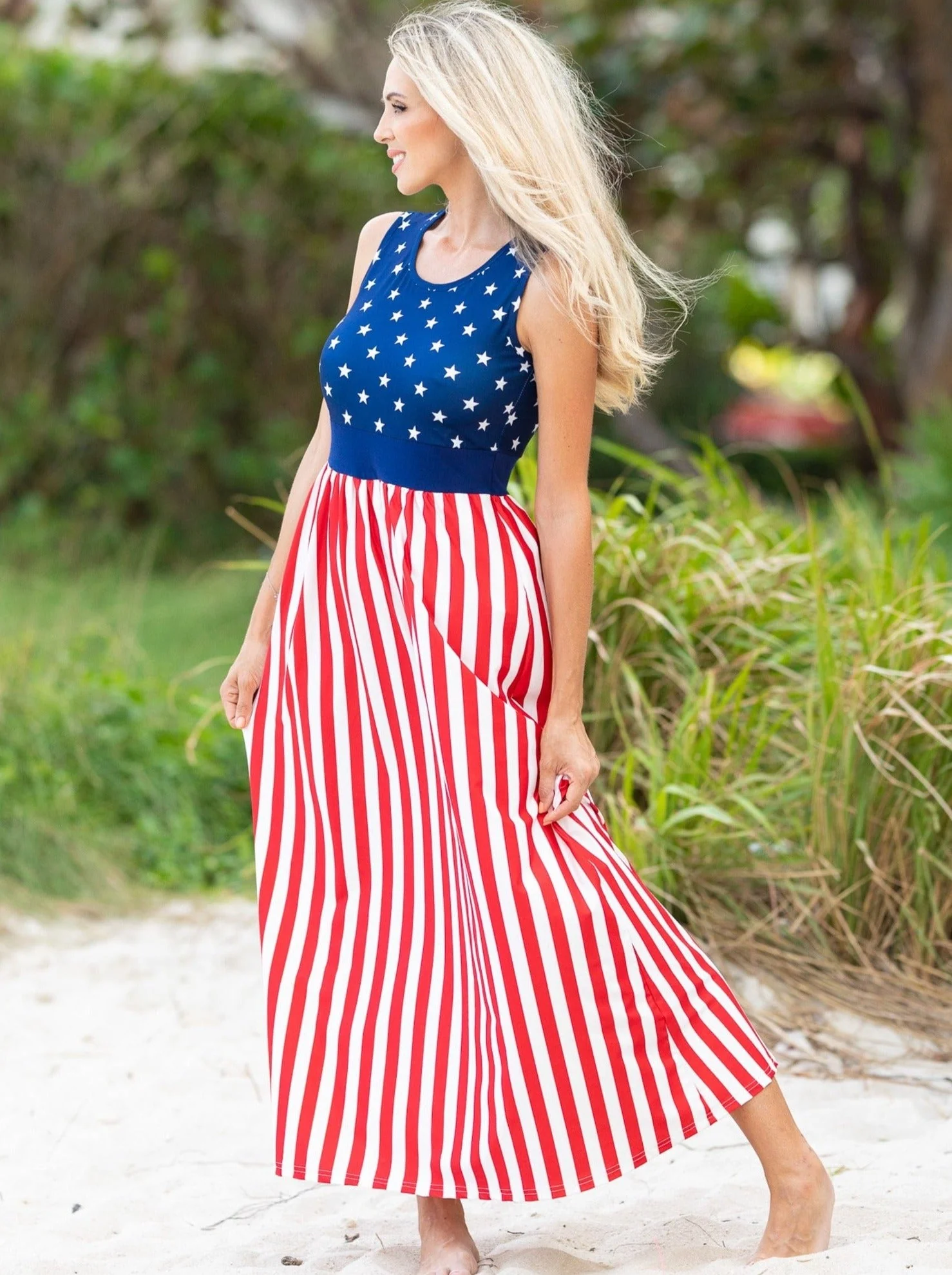 Mommy and Me Fly Like the 4th of July Sundress - Image 8