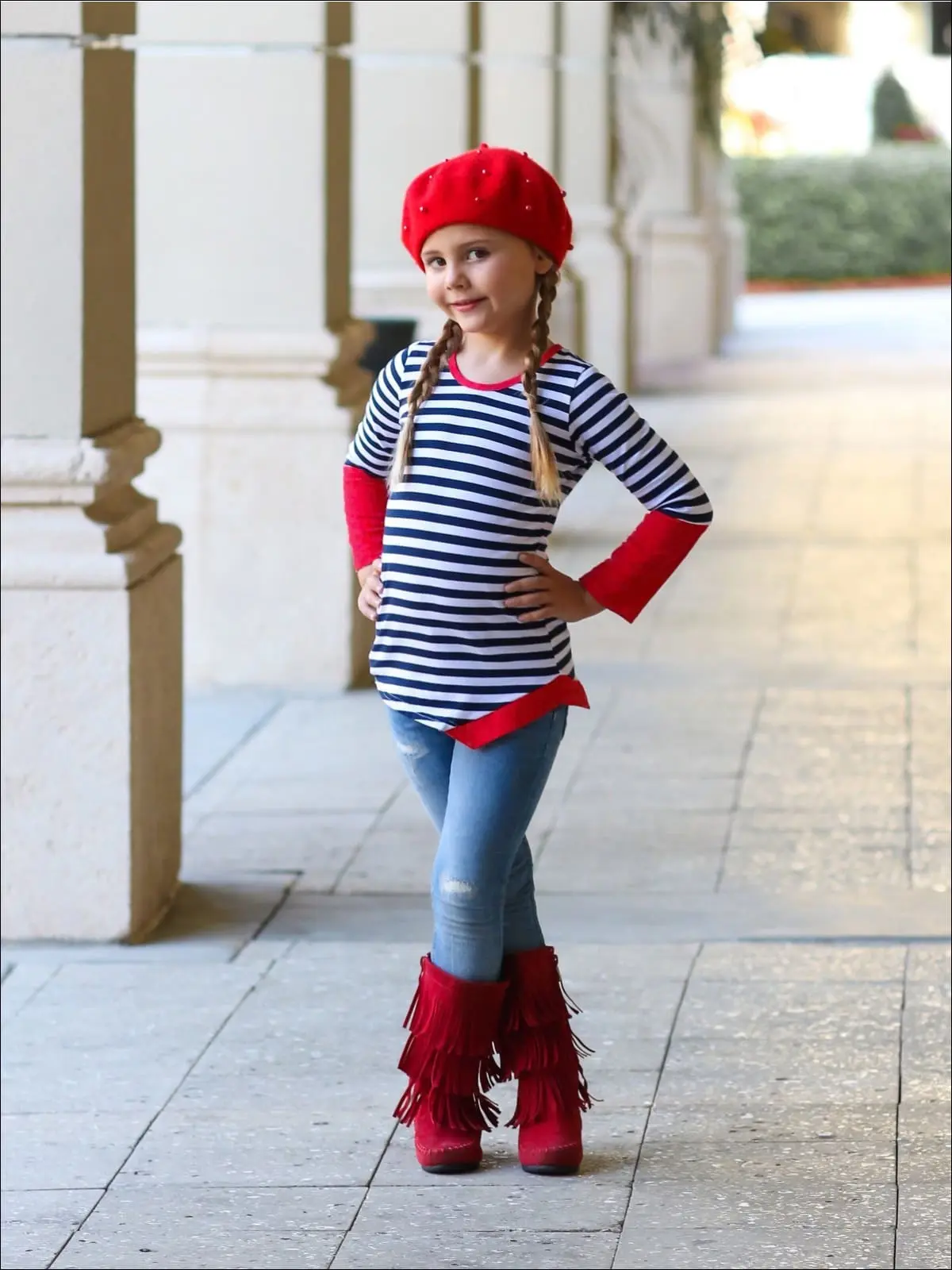 Women's Stripes On Deck Tunic - Image 3