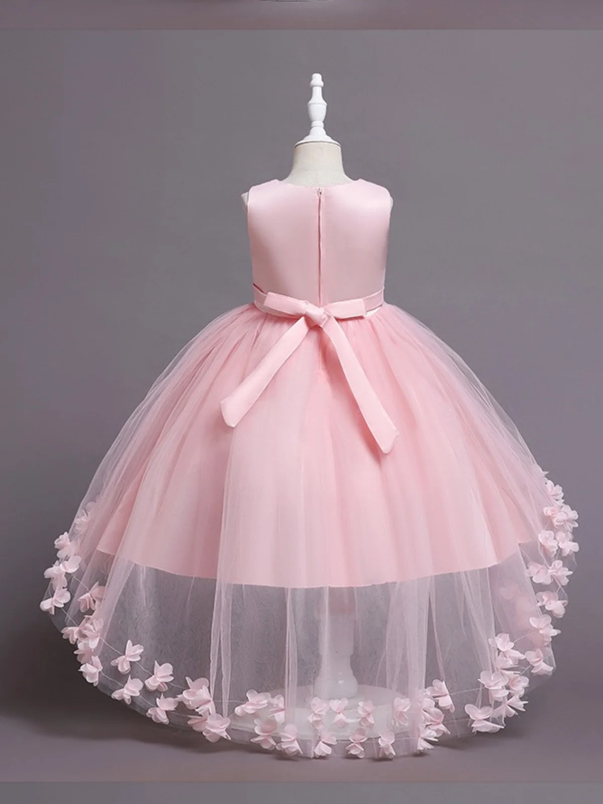 Fabulously Pink and Pretty Butterfly Special Occasion Dress - Image 6