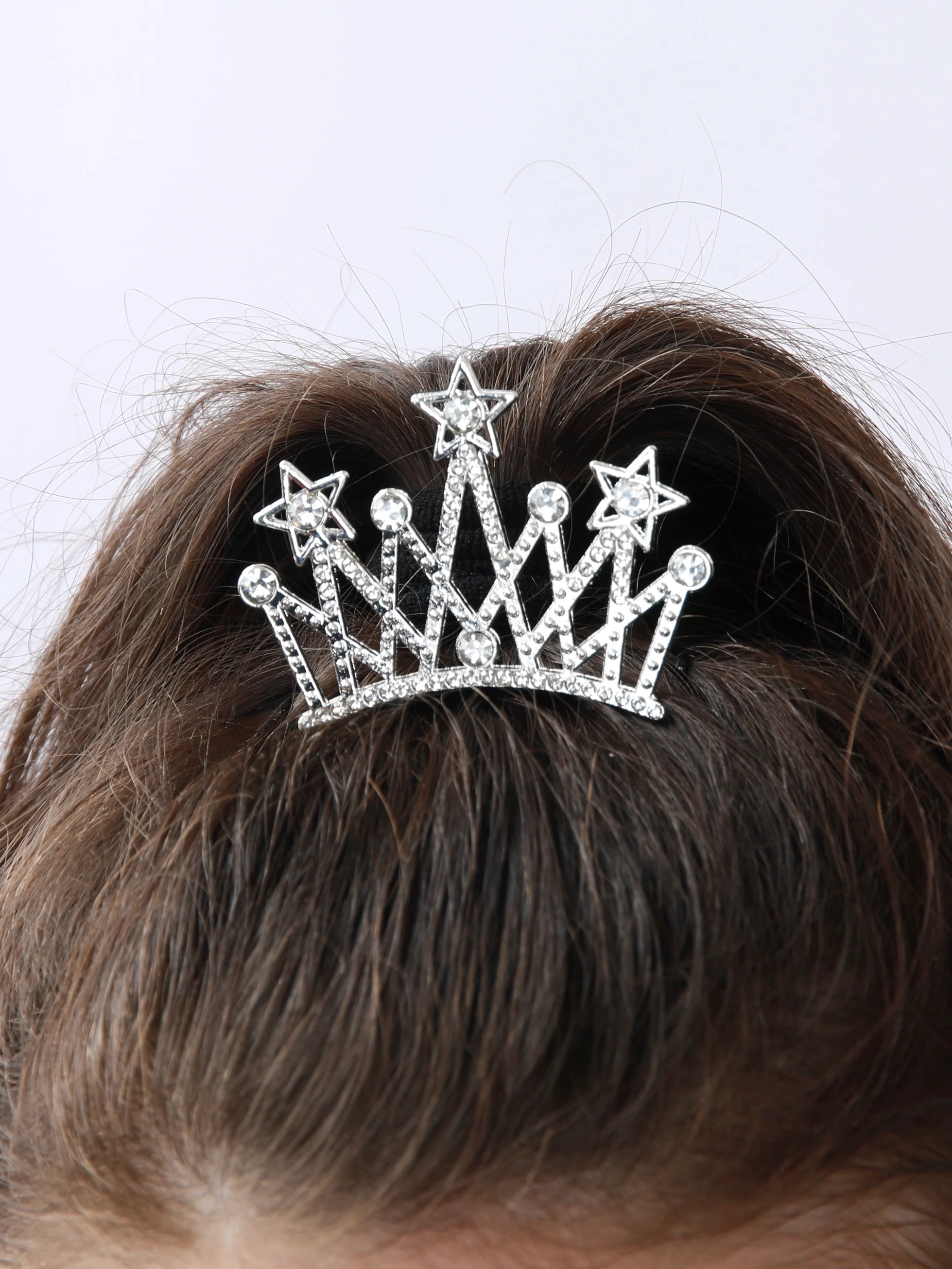 Princess Star Sparkle Rhinestone Tiara - Image 2