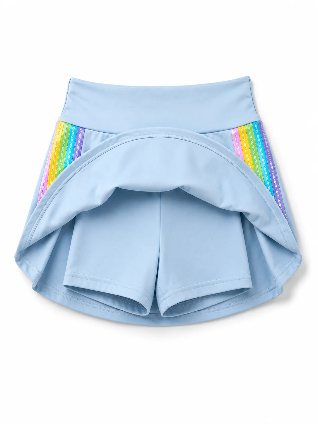 Rainbow Rush Athletic Skort Set - Image 4