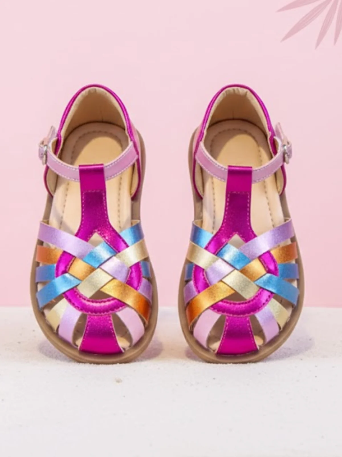 Rainbow Shine Fisherman Sandals - Image 2