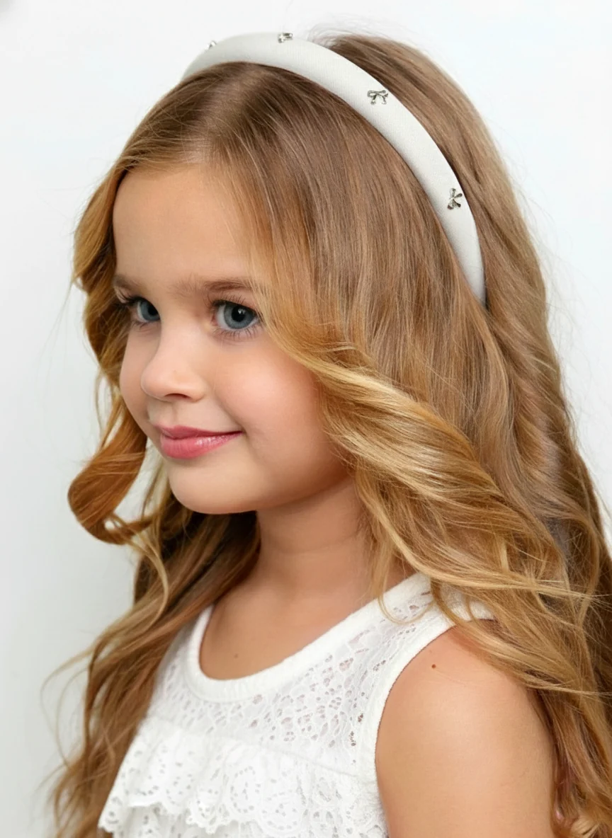 Shine Bow Sparkle Headband - Image 3