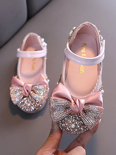 Shine Bright Rhinestone Ballet Flats by Liv and Mia - Image 3
