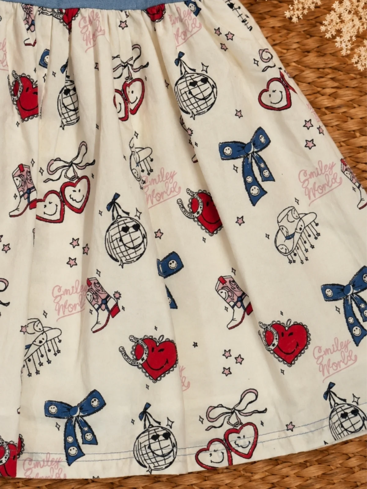 SmileyWorld Denim Dreams Twirl Dress - Image 3