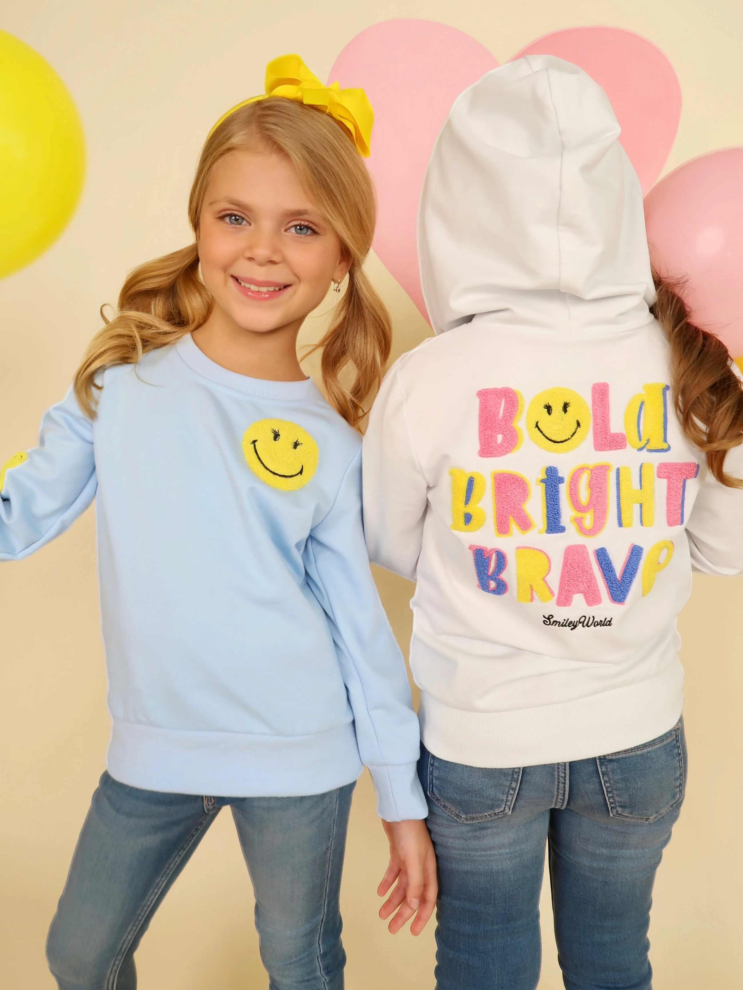 SmileyWorld Bold, Bright, Brave Zip-Up Hoodie - Image 6