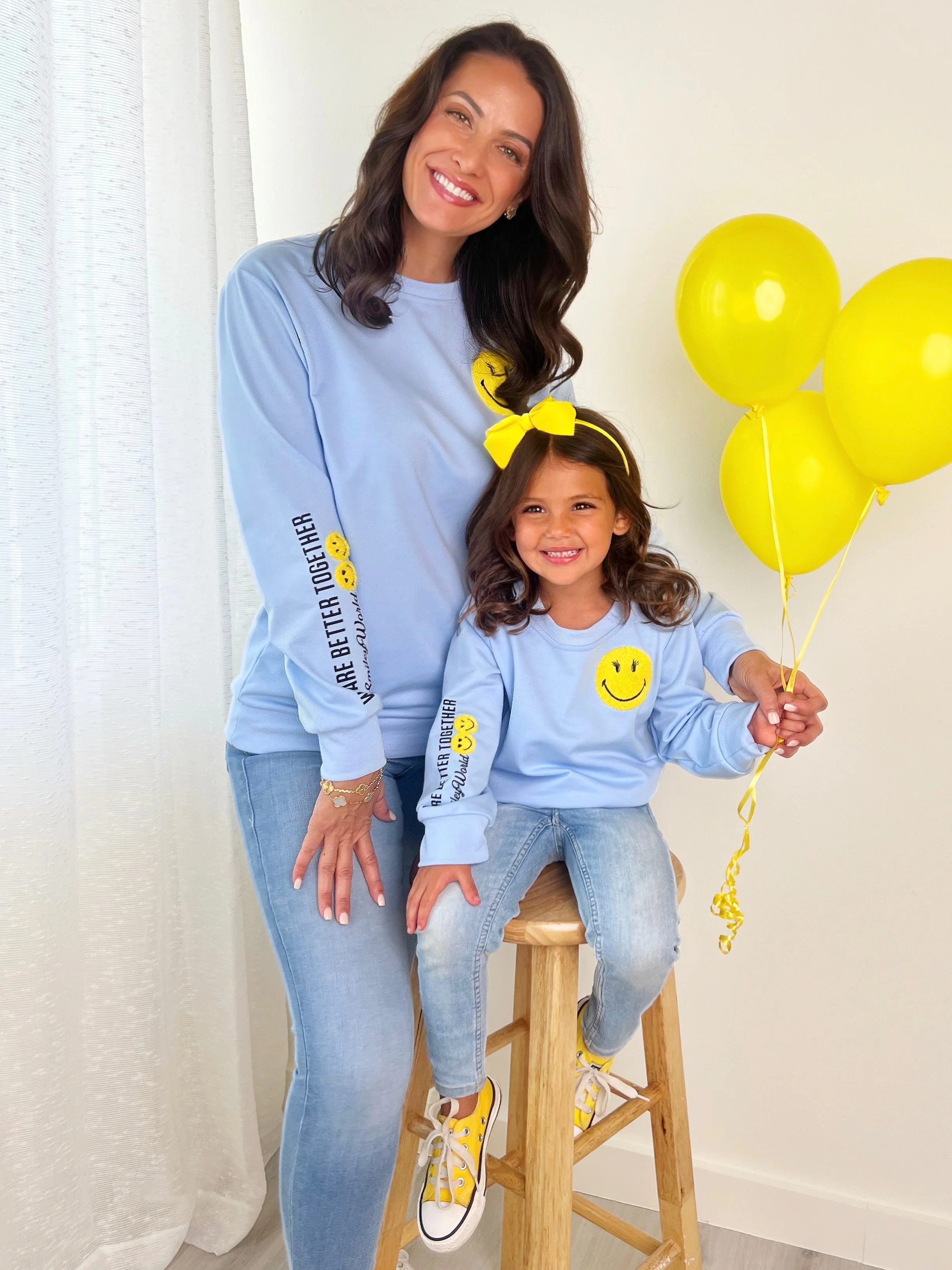 SmileyWorld We Are Better Together Crewneck - Image 4