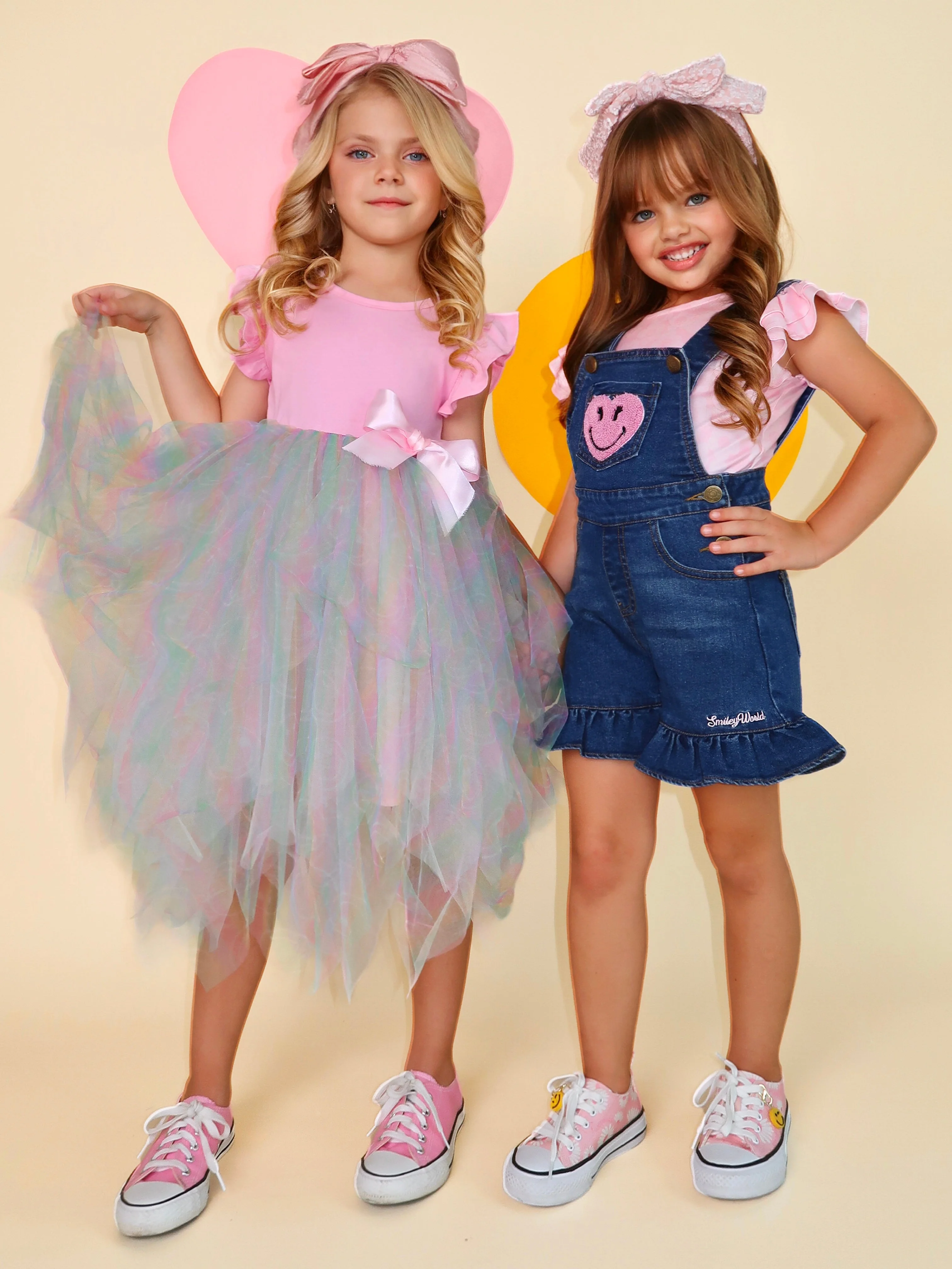 SmileyWorld Rainbow Smiley Tutu Dress - Image 6