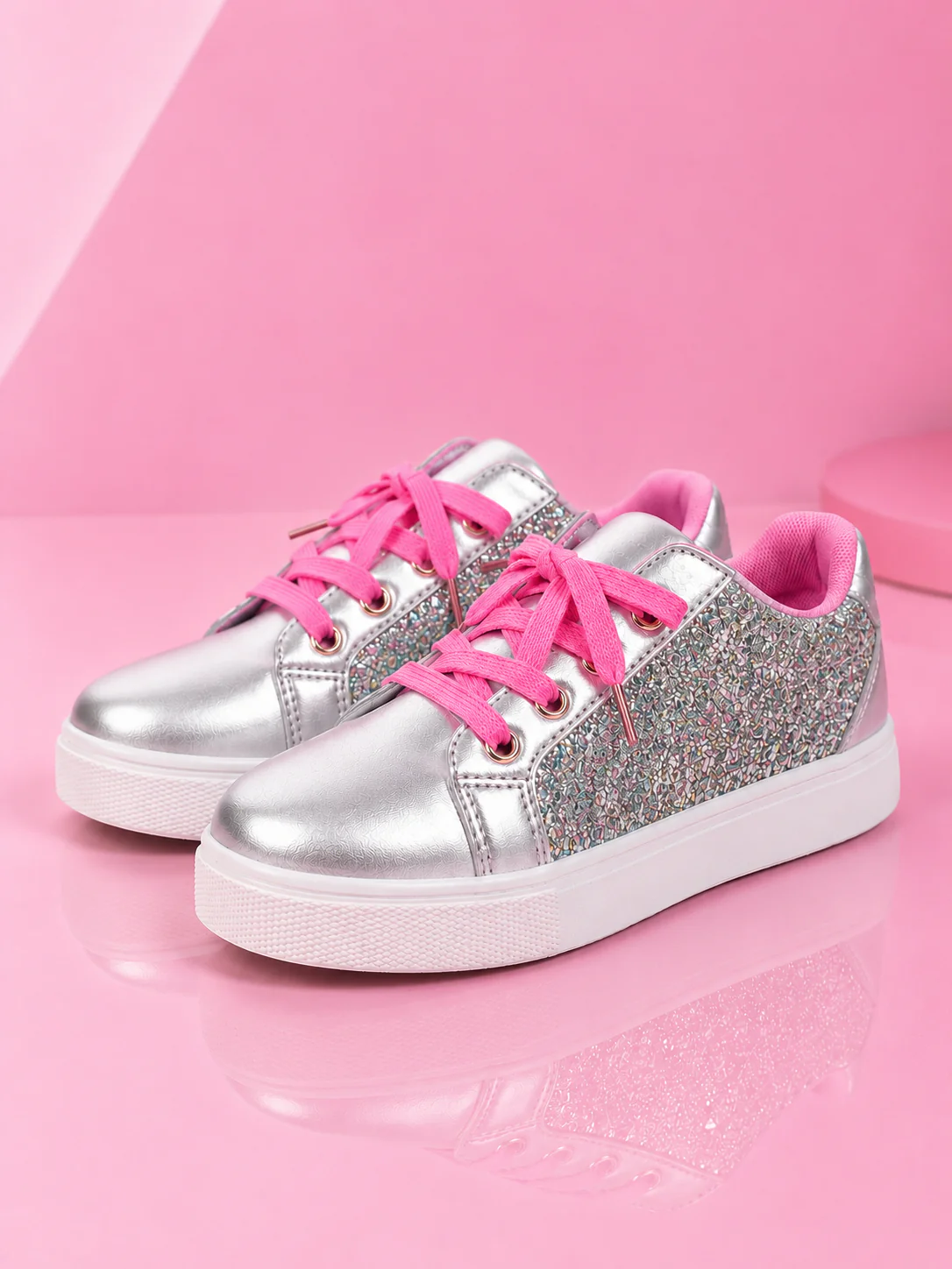 Sparkle Step Glitter Sneakers