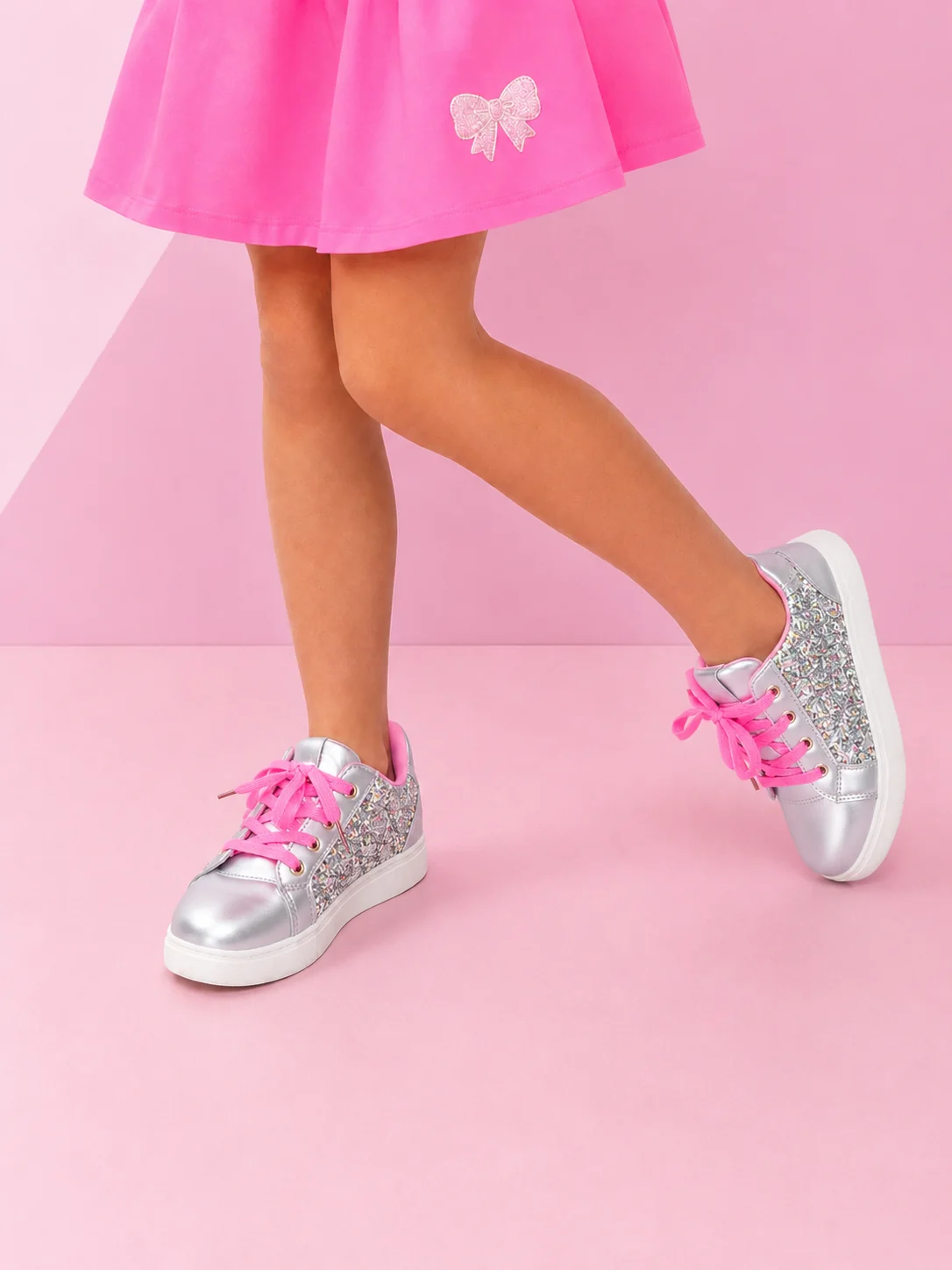 Sparkle Step Glitter Sneakers - Image 2