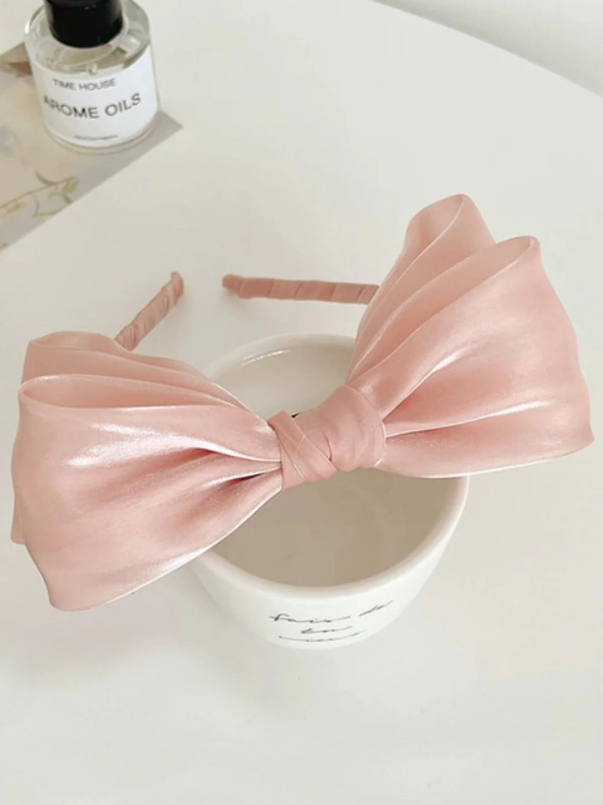 Lookin' Cute Double Bow Thin Headband - Image 2