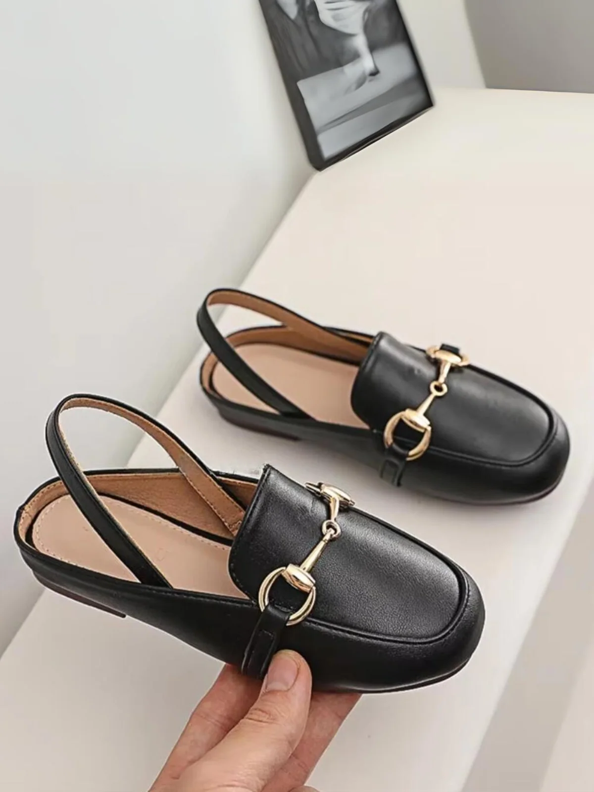 Casual Flat Slip-on Sandals by Liv and Mia - Image 4