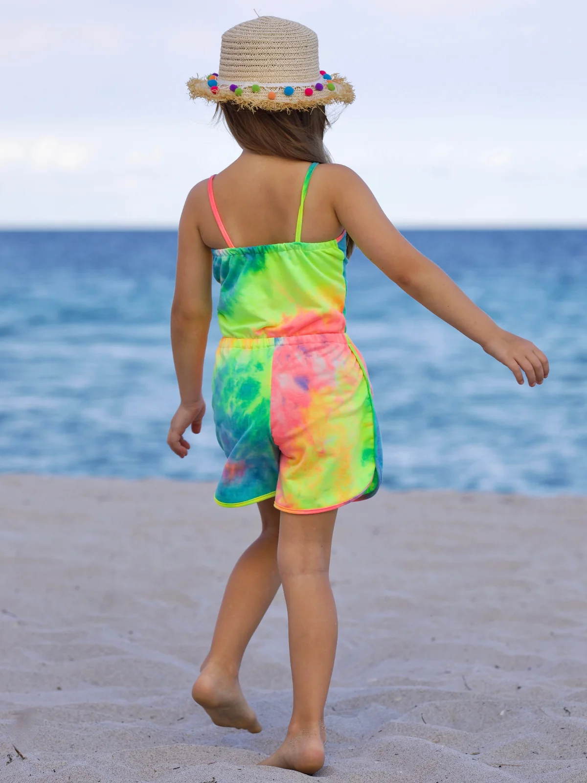 Sunset Surf Tie-Dye Romper - Image 4