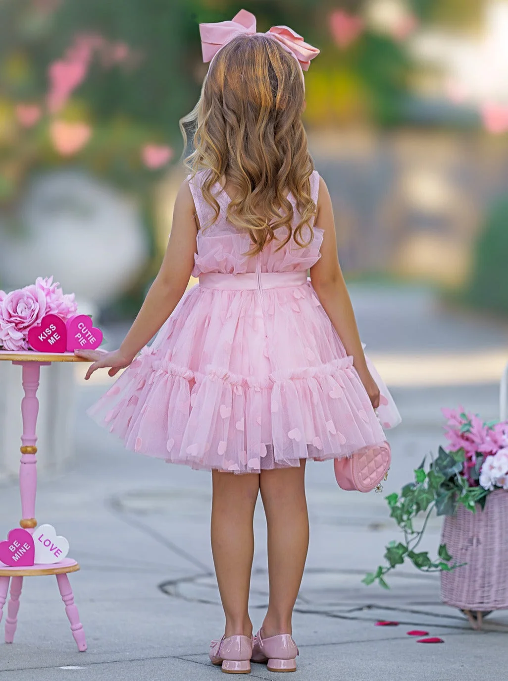Sweetheart Chic Fanned Tulle Dress - Image 4