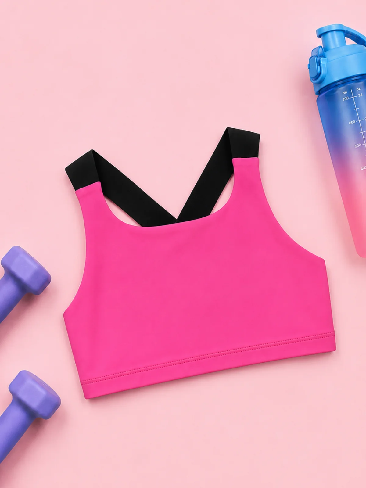 Flex Fit Crossback Active Crop Top - Image 4