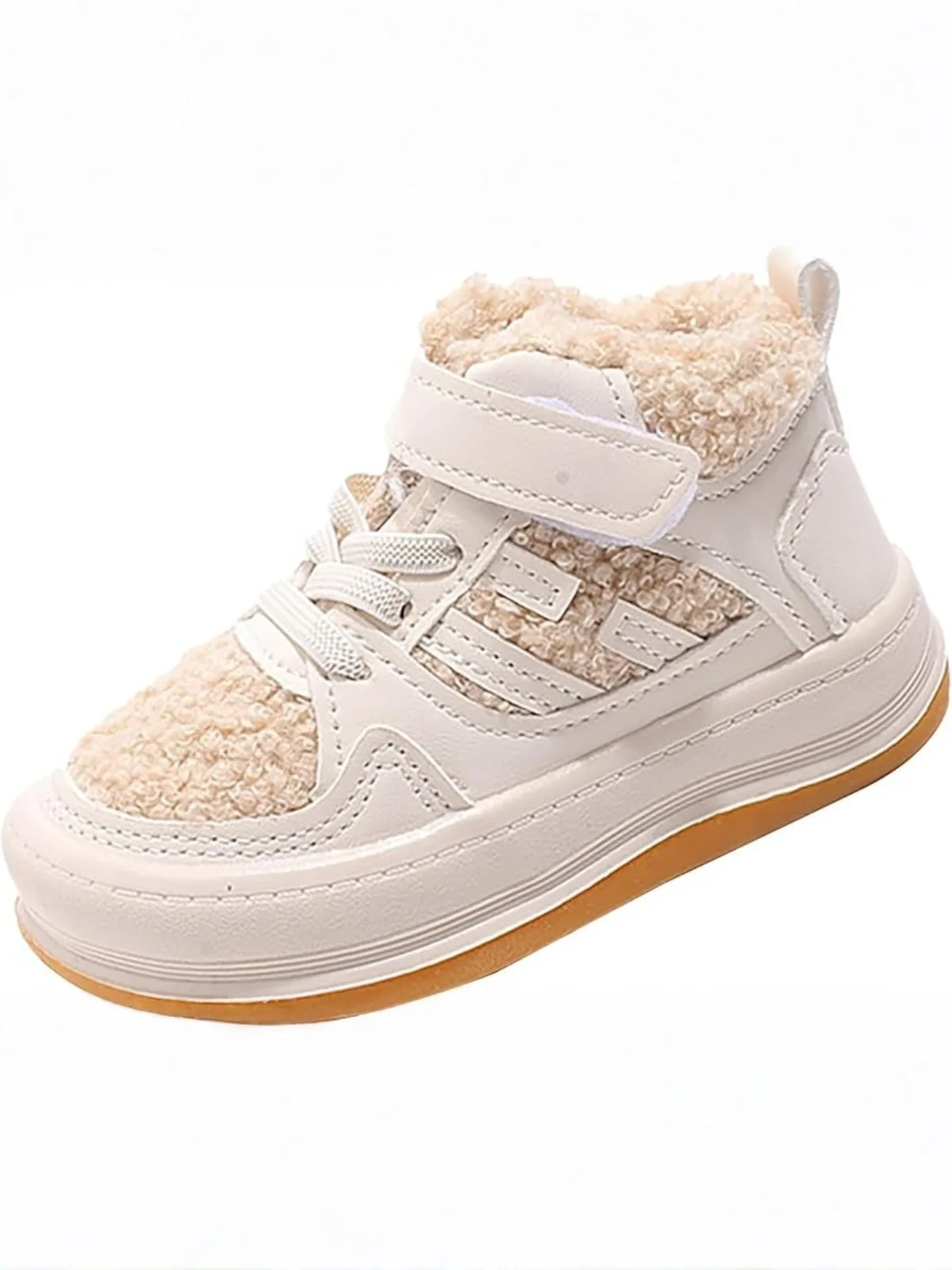 Oh-So-Snuggly Shearling Sneakers By Liv and Mia - Image 6