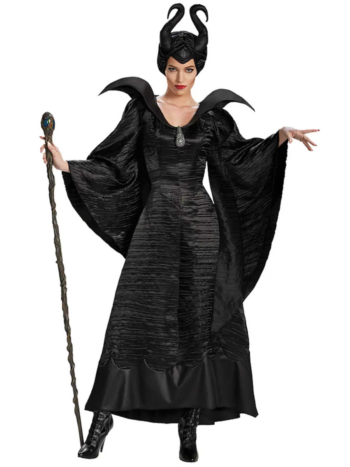 Womens Evil Queen Villain Tutu Costume Dress - Image 2